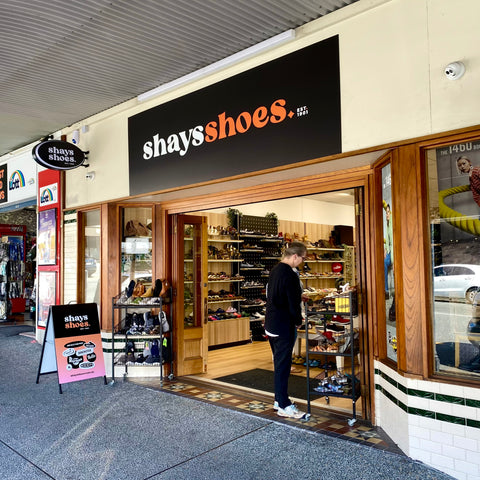Shays Shoes store front