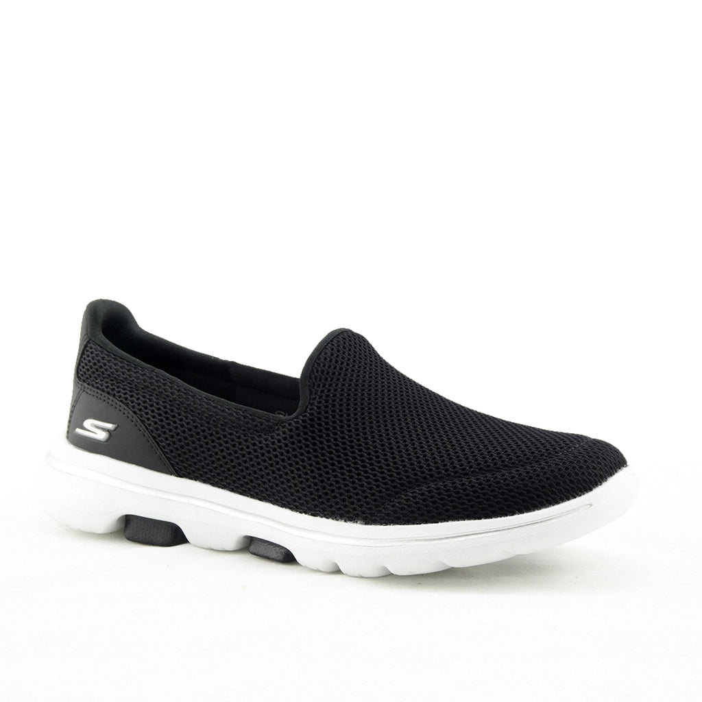 skechers shoes black and white
