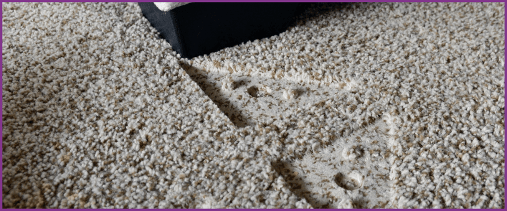 Carpet issue that can be avoided with underlay