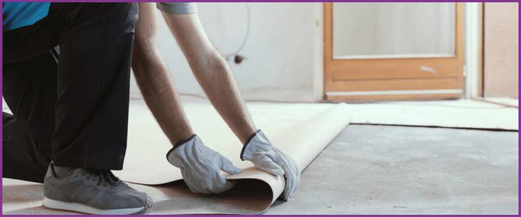 Laying vinyl flooring without vinyl underlay