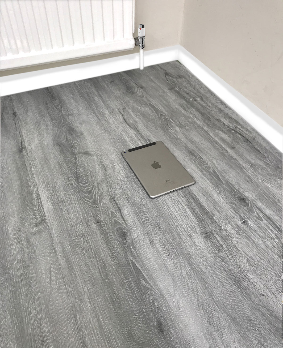 Grey Lvt Vinyl Click Plank Flooring 4 2mm Thick Water Resistance