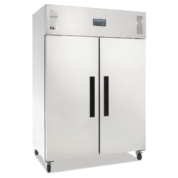 Polar 2 Door Upright Fridge 1200Ltr Stainless Steel DL895A OzCoolers