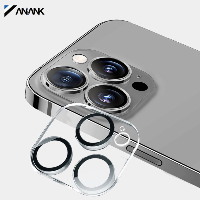 Enkay Hat Prince for iPhone 15 PRO / 15 PRO Max Camera Lens Film Full Cover  Tempered Glass Back Lens Protector - Black Circle - China Tempered Glass  and Screen Protector price