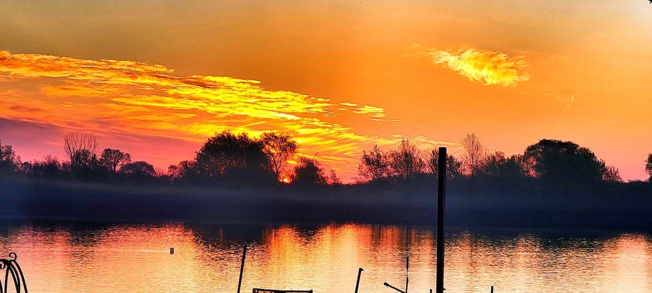 The Grenville Park River at Sunset