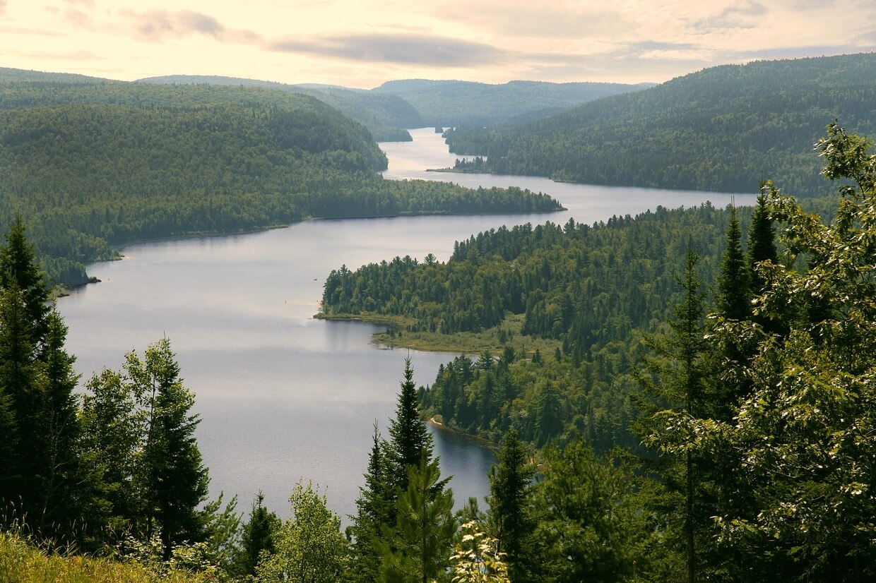 Wapizagonke Lake in Mauricie National Park