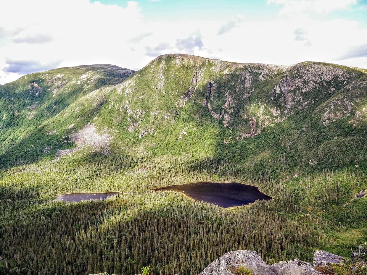 Le Mont Xalibu du Parc nationale de la Gaspésie