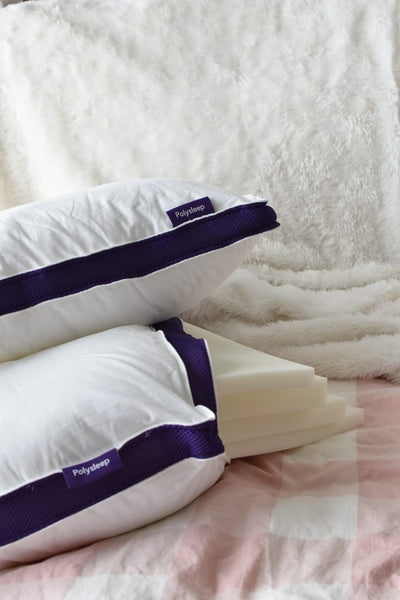 The Polysleep Pillow and its adjustable foam layers