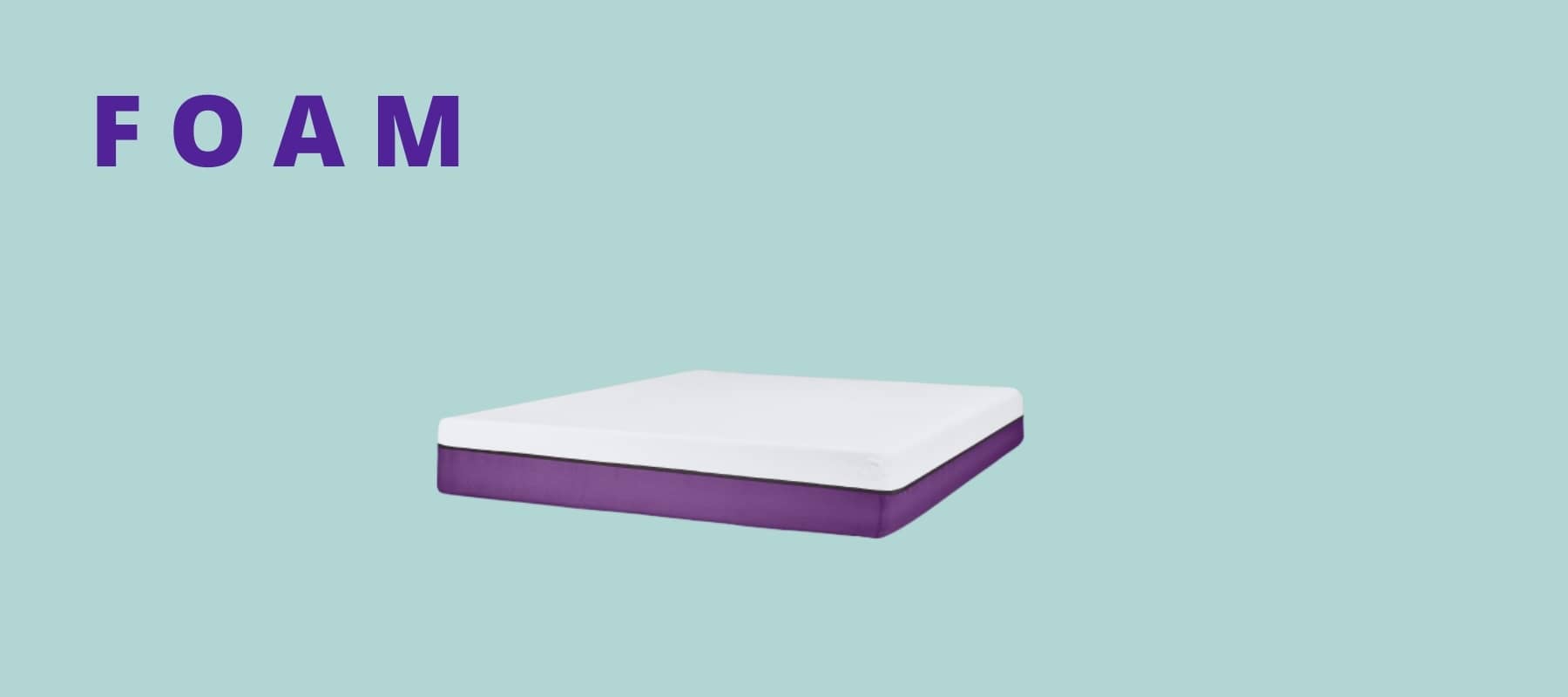 Foam mattresses tend to store heat