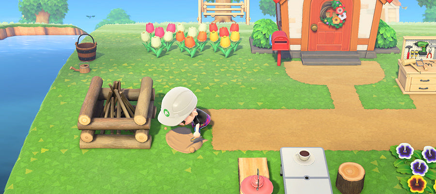 Jeu parfait pour la relaxation : Animal Crossing.