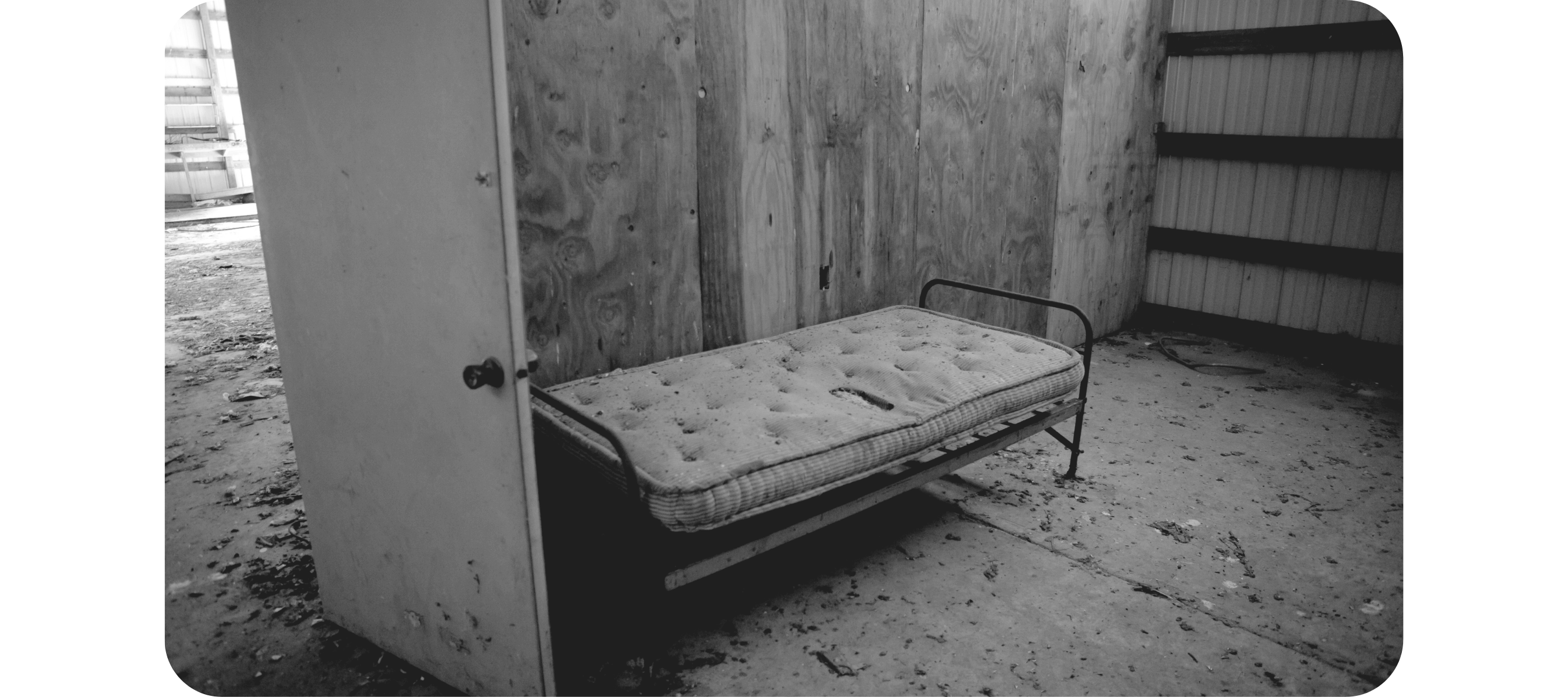Old bed not sexy.