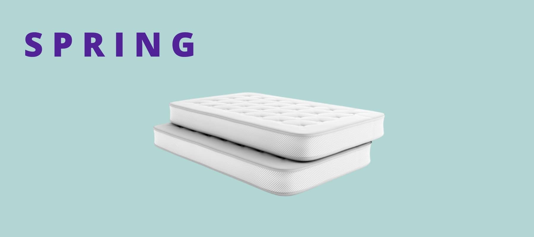 Spring mattresses are not necessarily the best option depending on your body.