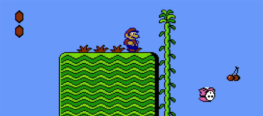 Super Mario Bros. 2 se déroule dans un rêve.