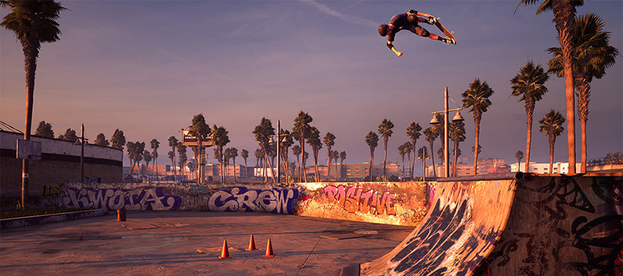 A screenshot from Tony Hawk Pro Skater 1+2.