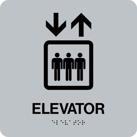 Elevator – Western Safety Sign