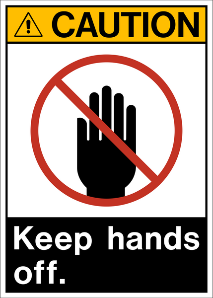 hands off images