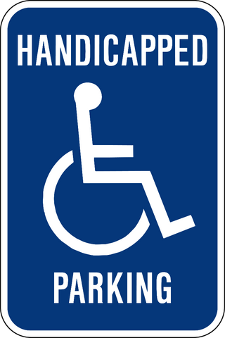 Handicap Reserved Signs – Western Safety Sign