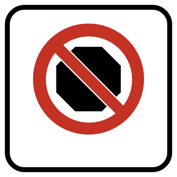 no-stopping-sign-clearway-theory-test