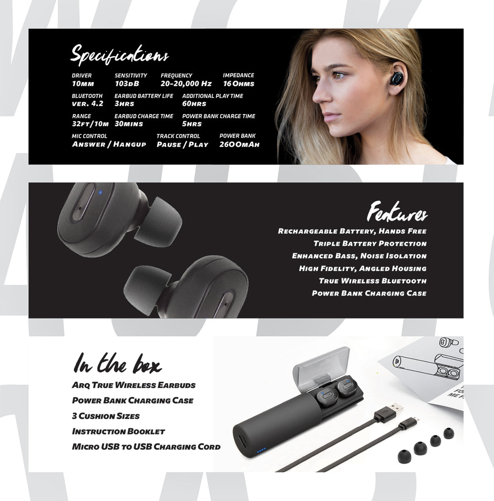 wicked audio arq earbuds