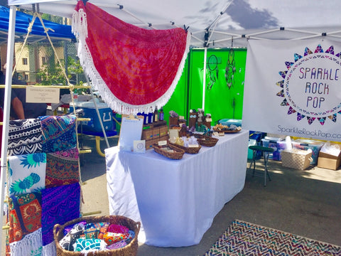 Crystals and Mandalas at Silverlake Flea Market