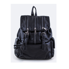 faux leather backpack