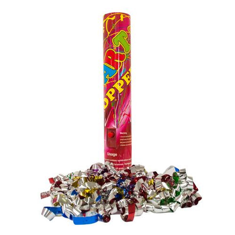 Confetti party poppers