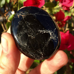 Black Tourmaline tumble stone