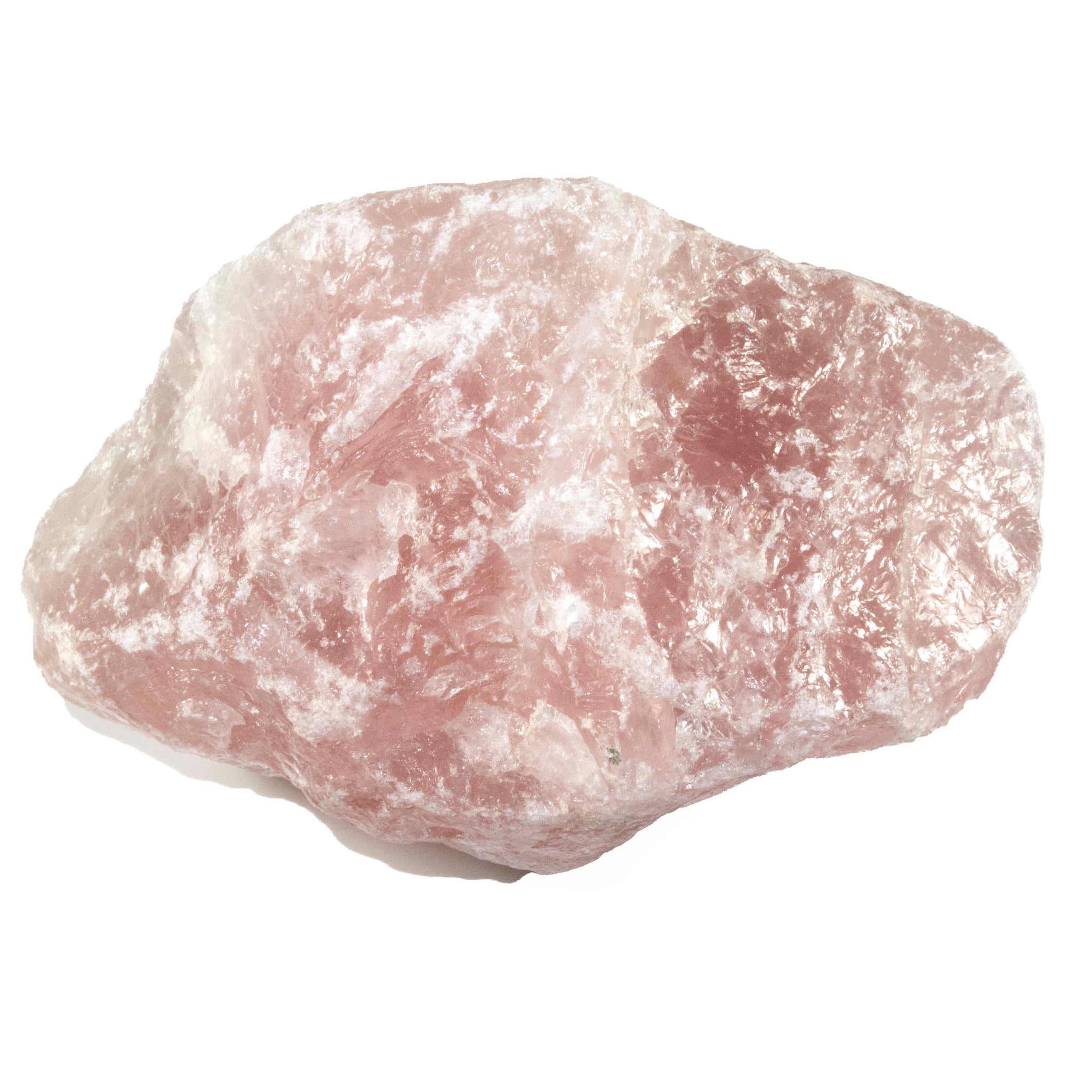 rose quartz raw stone