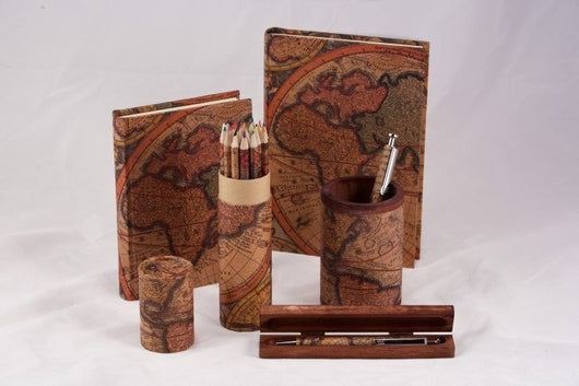 Pen Handwrapped With Olde World Maps Ballpoint Epica