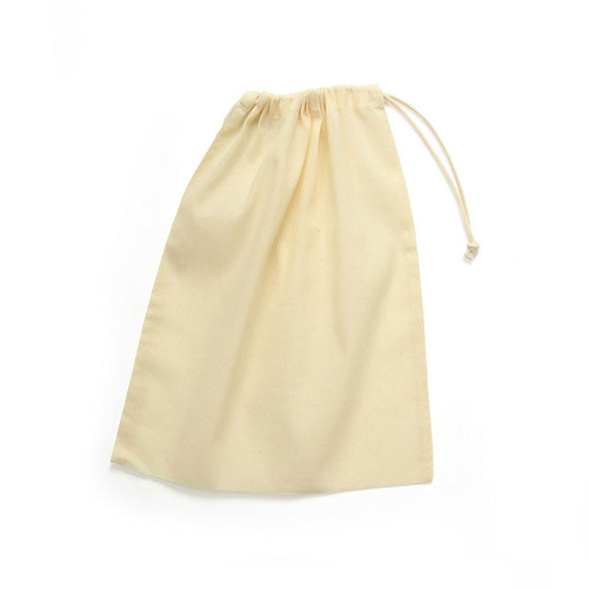 Long Handled Organic Cotton String Bag - Petrol - The Naughty Shrew