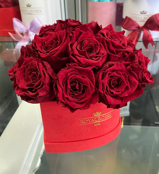 Fresh Cut Roses In Heart Shaped Boxes by Deja Vu flowers