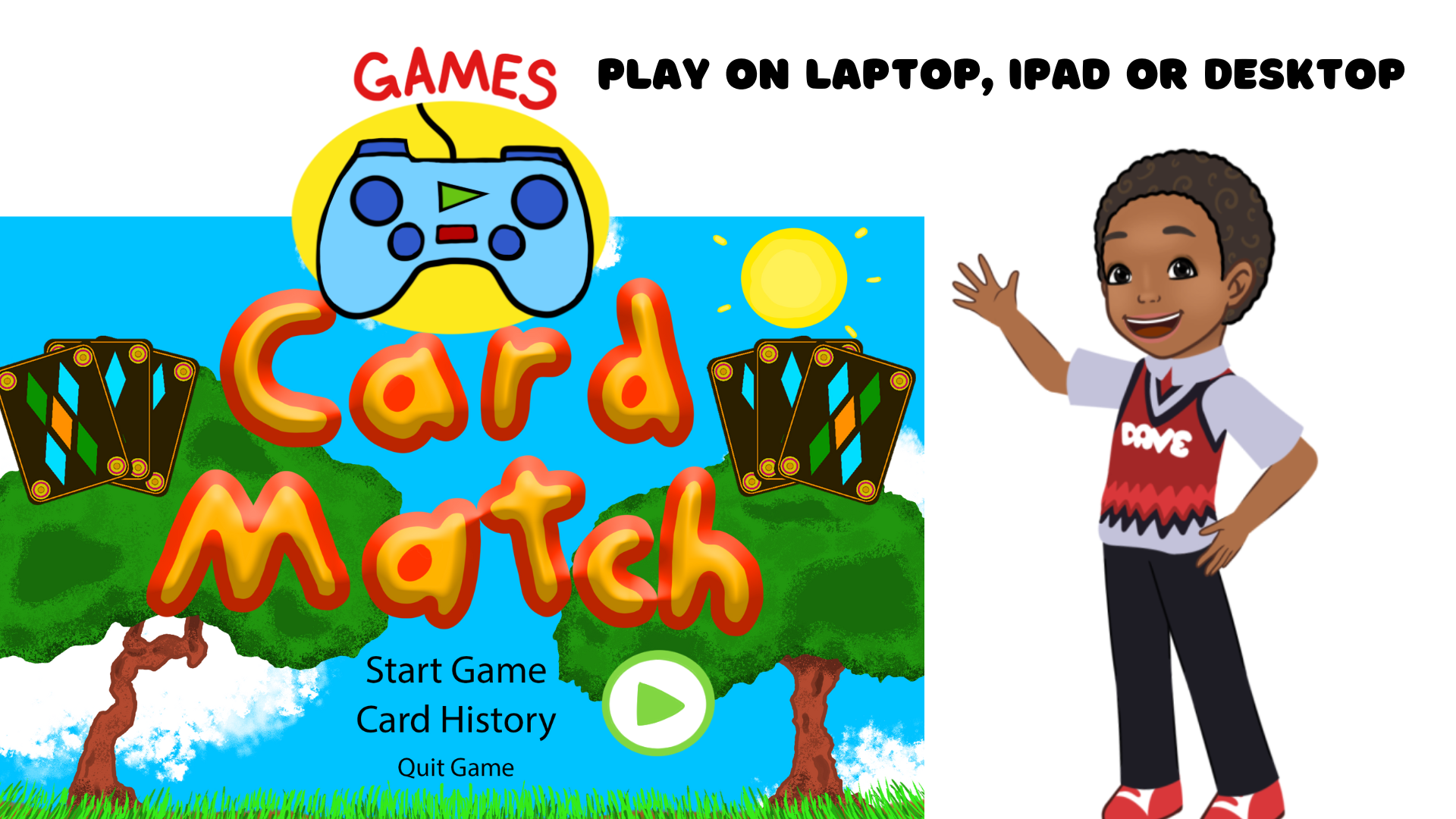 Digital Black History Match Game