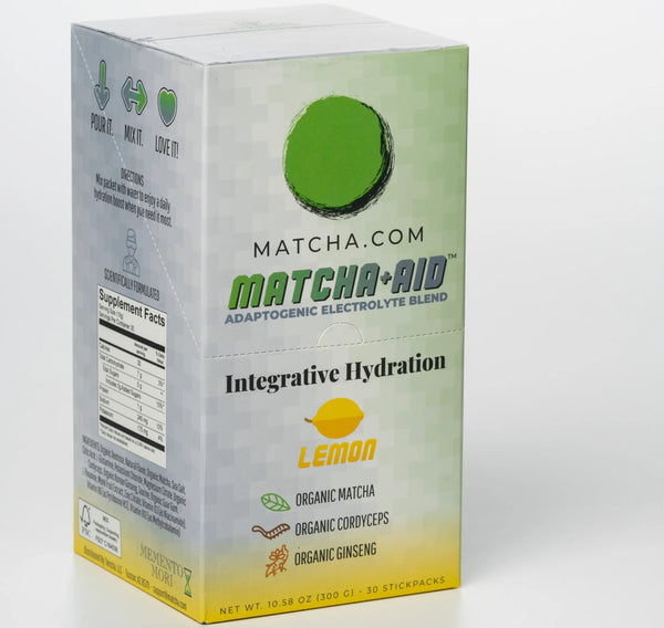 Matcha and electrolyte drink