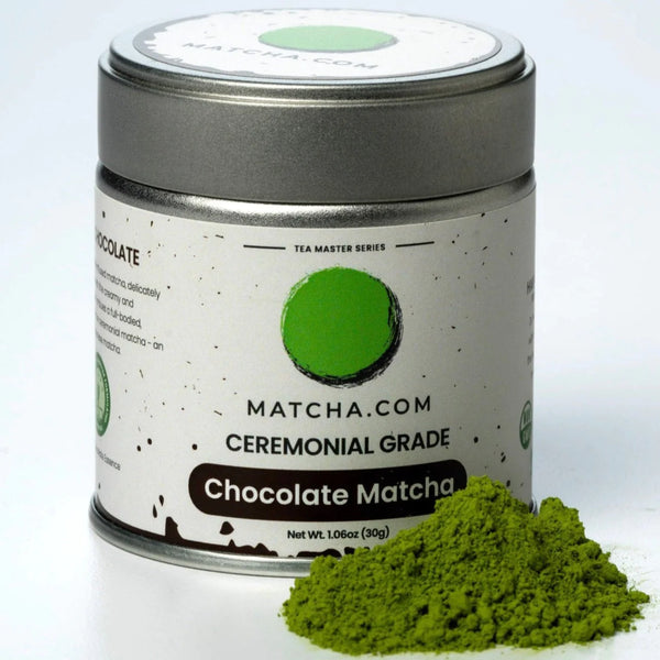 Chocolate matcha powder