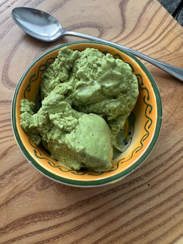 Plant-Based and Dairy-free Vegan Chocolate Matcha Almond Butter Ice Cream