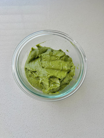 Soothing matcha hair mask recipe easy 4 steps