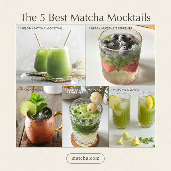 The best matcha mocktails you can make and matcha mocktail recipes