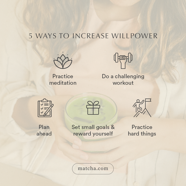 5 easy ways to increase your willpower