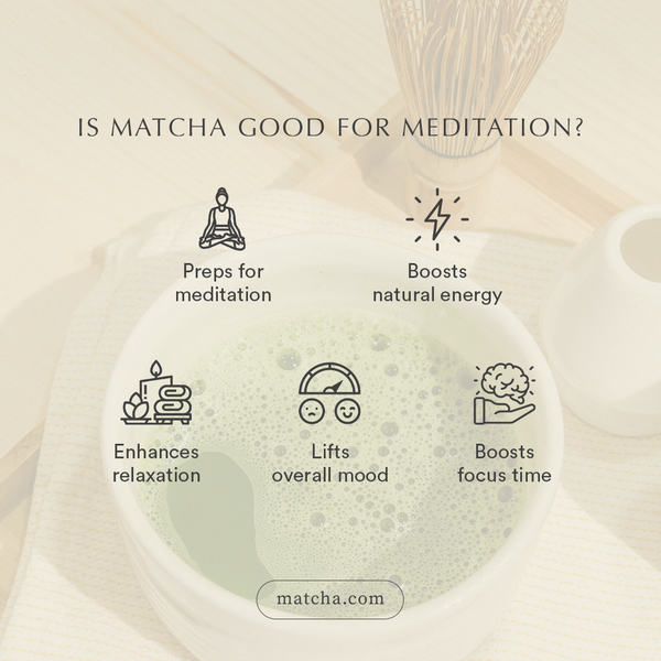 5 ways matcha green tea powder benefits meditation practice and meditating