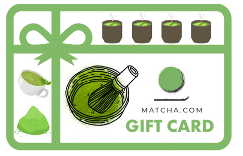 A matcha giftcard is the perfect gift for someone picky