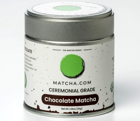 chocolate matcha powder | matcha powder infused with cacao