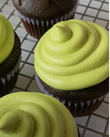 how to make easy and delicious chocolate cupcakes with the healthy twist of matcha green tea powder