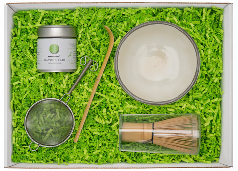 Organic Macha Green Tea powder gift Set | #1 Gift/Starter Set