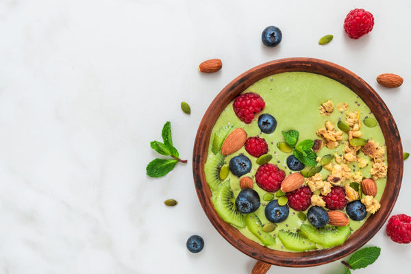 mix Matcha into recipes like a matcha smoothie bowl