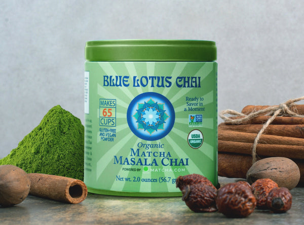 this adaptogenic organic matcha chai blend is a satisfying addition to any wellness journey that may help bolster your immune system and aid in healthy weight management.