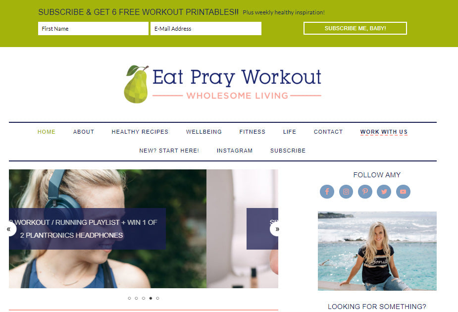 Eat Pray Workout