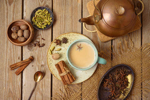 chai tea compared to different types of teas