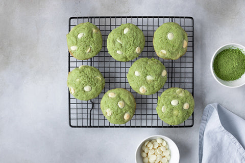 Bake matcha cookies for de-stressing and an l-theanine boost