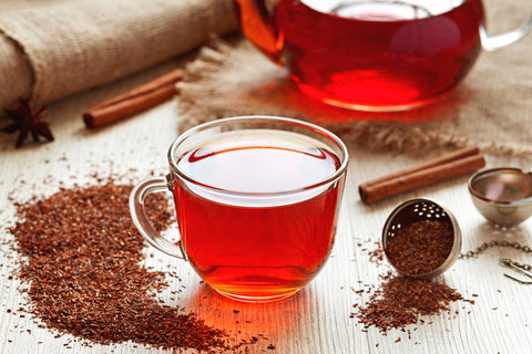 Rooibos tea is a caffeine-free alternative to coffee