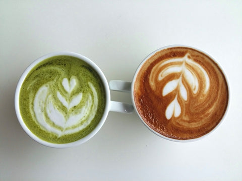 Matcha vs coffee caffeine