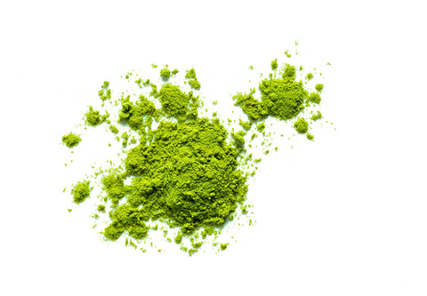 the color test for if matcha has gone bad - good matcha should be bright.